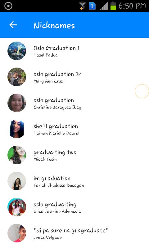 Farluuuh's tweet photo. #teamGraduation sorry na guys https://t.co/0qVcit6s8e