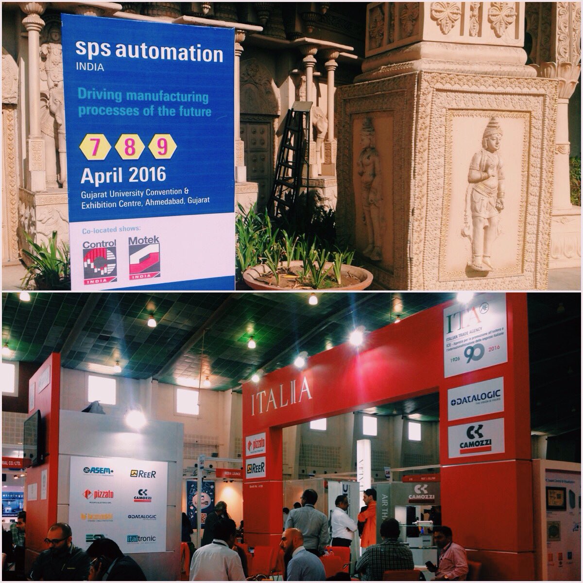 ANIEestero's tweet photo. Collettiva italiana ICE-Agenzia in collaborazione con ANIE #SPSAutomationIndia #Ahmedabad @Fed_ANIE @ANIEAutomazione https://t.co/XSPWdTdF5u