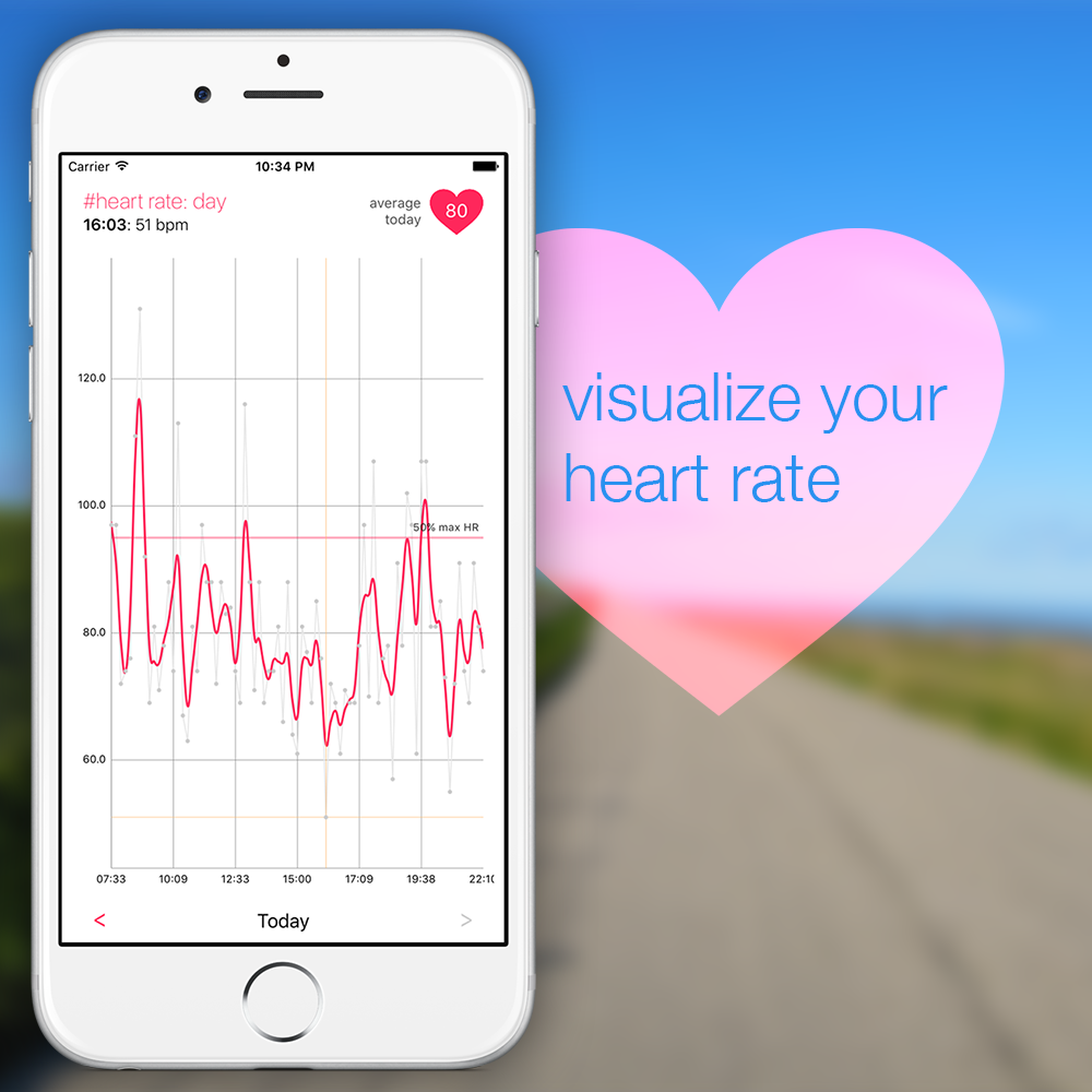 Visualize your #AppleWatch heart rate measurements with #Heart, free during #WorldHealthDay geo.itunes.apple.com/us/app/heart/i…