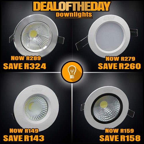 livecopper's tweet image. Extreme Downlight Deals #DailyDeals #MajorTech Quality Products
Shop NOW: livecopper.co.za/collections/da… @Future_Lighting