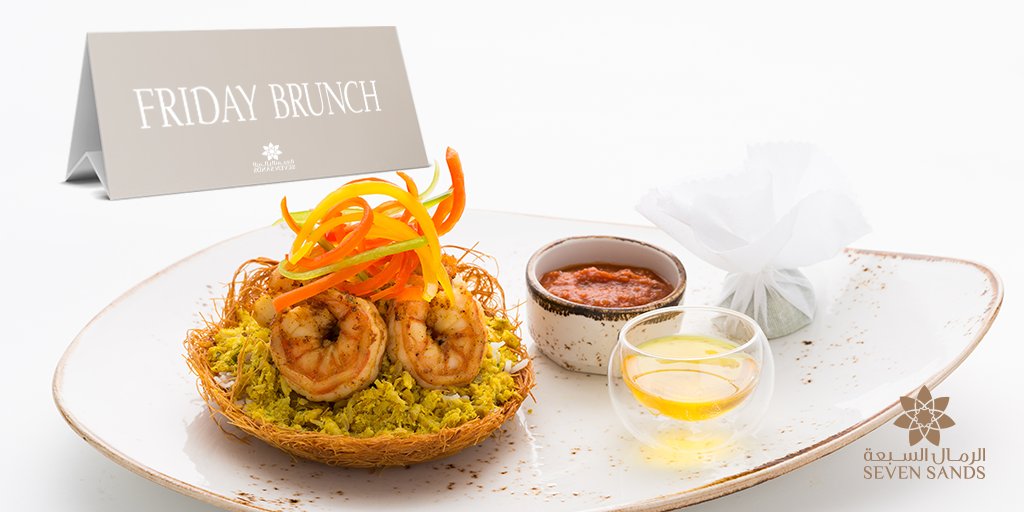 Seven_sands's tweet photo. There’s more than the usual to look forward to on the weekends. Friday Brunch at Seven Sands for AED99 per person. https://t.co/whtsq2u3Ig