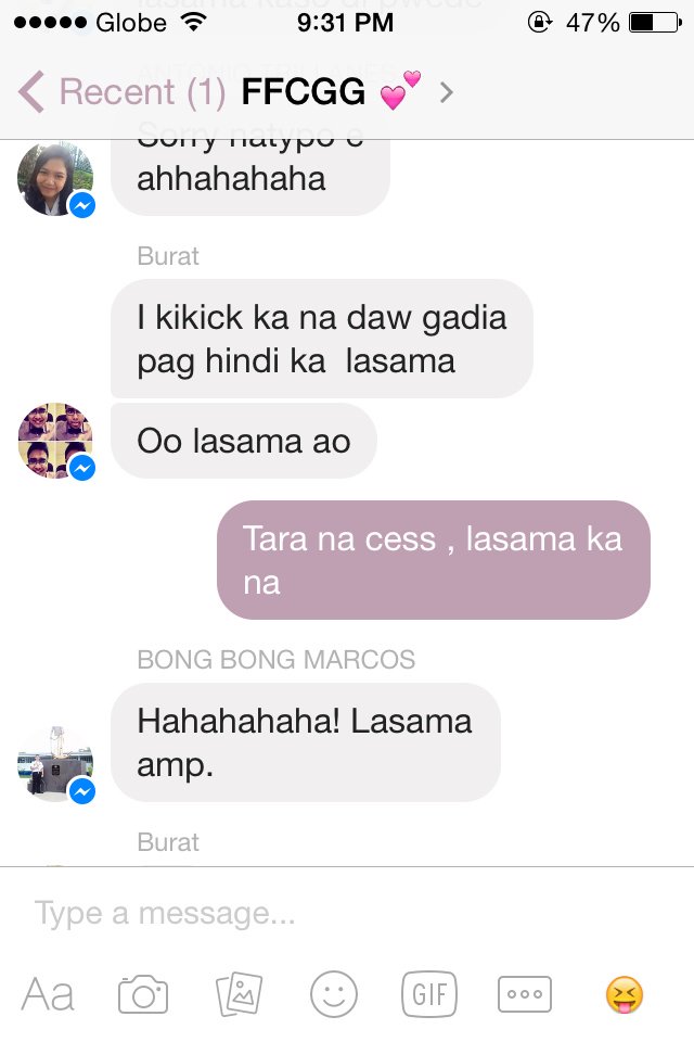 ManKams's tweet photo. Lasama for the win 😂👊 Typo Error Terrorists 😂 #FFCGG https://t.co/W6G0Ee1JeA