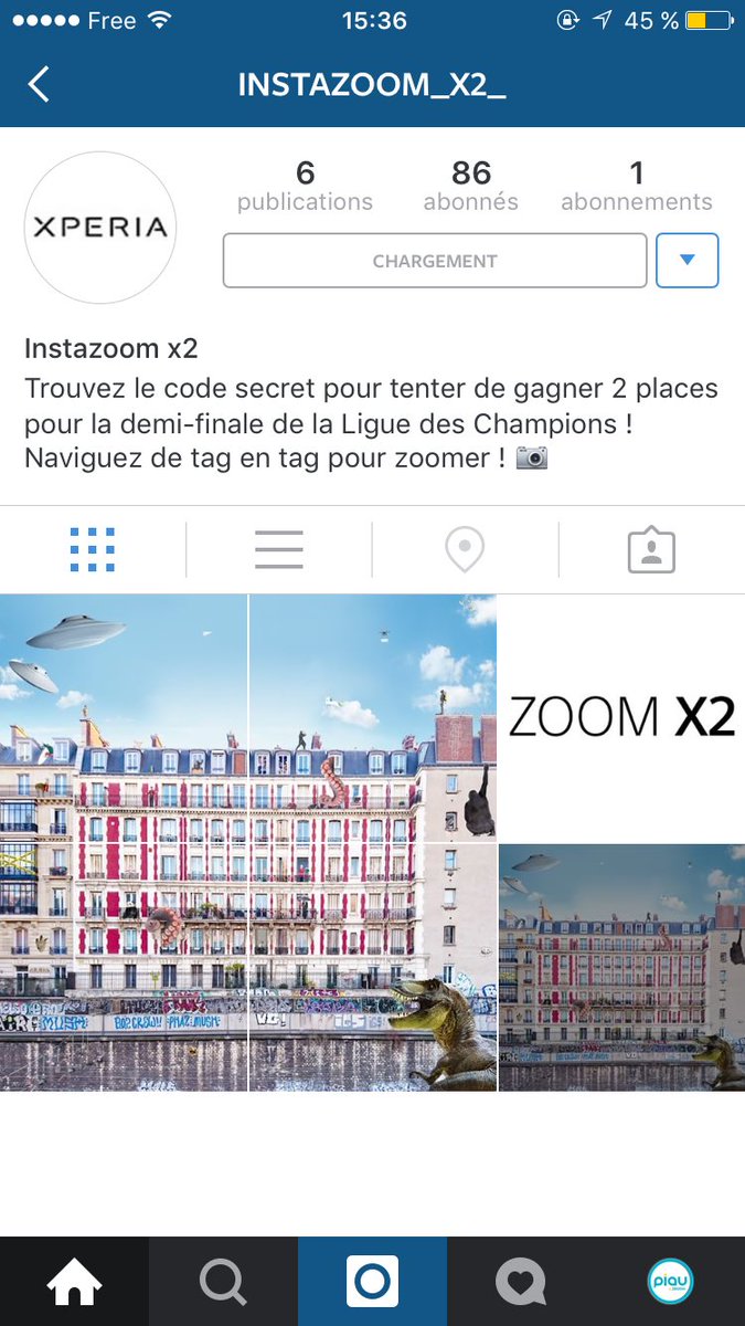 SimonDfrg's tweet photo. Campagne très originale de la part de @sonyxperia avec son #InstaZoom ! https://t.co/JKvkHJHFdT