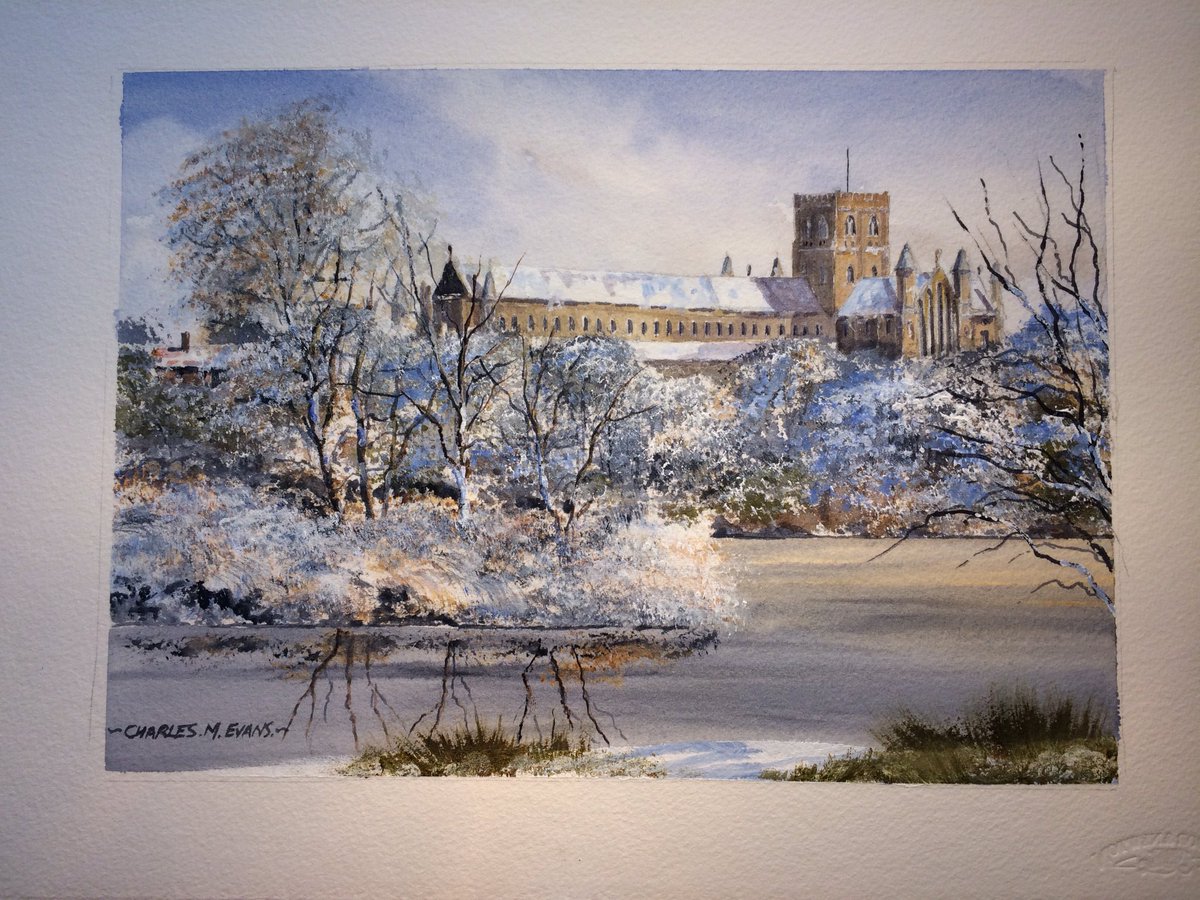 charlesevansart's tweet photo. Job done @winsorandnewton #watercolour #acrylic https://t.co/QshIKm8TLR https://t.co/JsBzvjz0f4