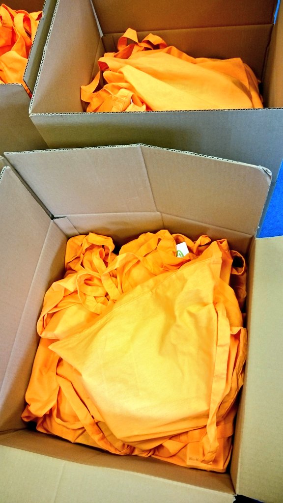 IHCANconference's tweet photo. 200 goody bags are now filled and boxed ready for Saturday's #detox #camconf in collaboration with @BANTonline https://t.co/t9KMHVu4ID