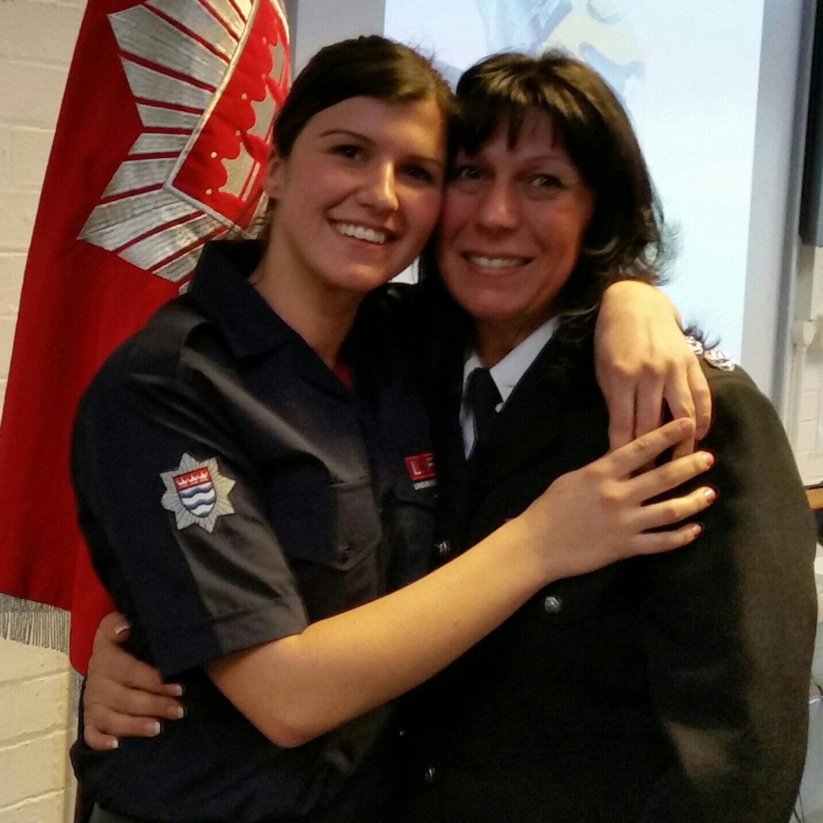 LondonFire's tweet photo. Mother &amp; daughter make firefighting history by being first ever to serve in UK fire service https://t.co/AUszaYkskp https://t.co/gnS8Qnm0We
