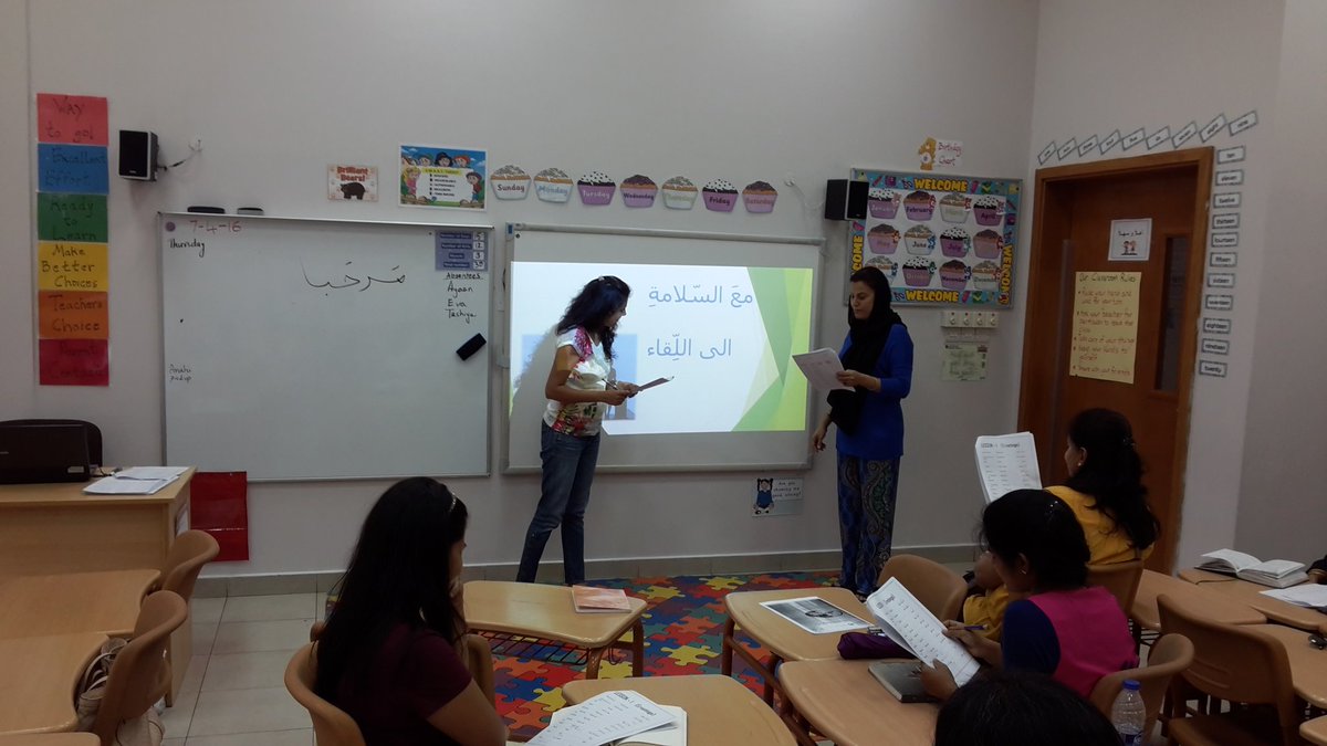 mohammadinkish1's tweet photo. Parents are so enthuastic to learn Arabic@GMA https://t.co/vAKHJBnlgj