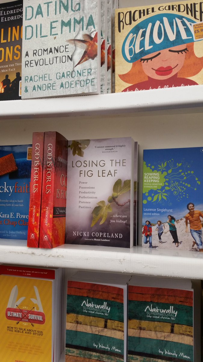 NickiCopeland7's tweet photo. Really great to see #Losingthefigleaf in the Spring Harvest bookshop :-) https://t.co/57ywIWgeLi