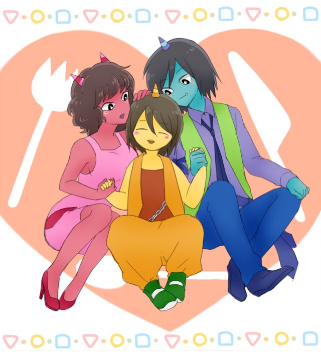 まだら 自分でもおじゃる丸のキャラを描くとは思わなかった 大人子鬼トリオかわいい T Co Osqxmmutgq Twitter