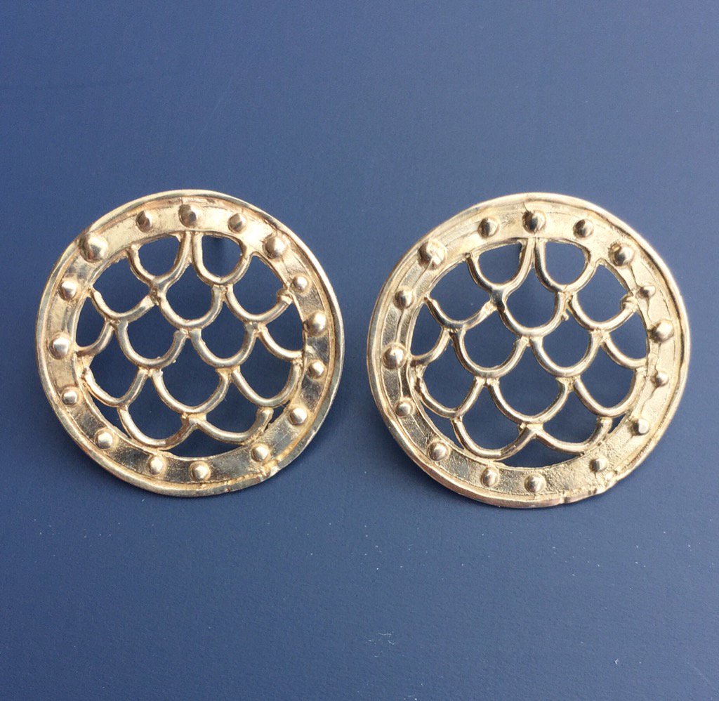 #sterling #porthole #wave #earrings  Among my #goto #favorite <a href="/ericawilson/">Erica Wilson Nantuck</a> heidiweddendorf.com