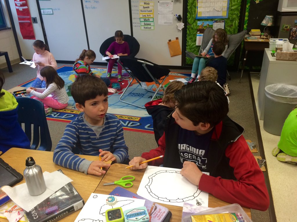 Meeting with our 4th grade book buddies to prepare for Earth Day this month <a href="/MsRascoe/">Abigail Struse</a> <a href="/RachelGrade1/">Rachel Sanders</a> <a href="/JamestownAPS/">Jamestown Elementary</a>