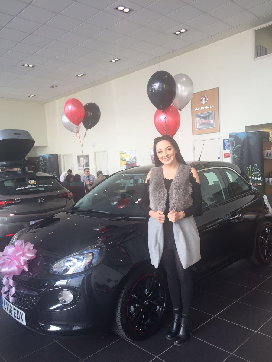 RDVauxhall's tweet photo. Congratulations to Miss Bailey, who's mum has just bought her a New #ADAMCapital for her 18th Birthday! #motorhappy https://t.co/G7GHi2ECuK