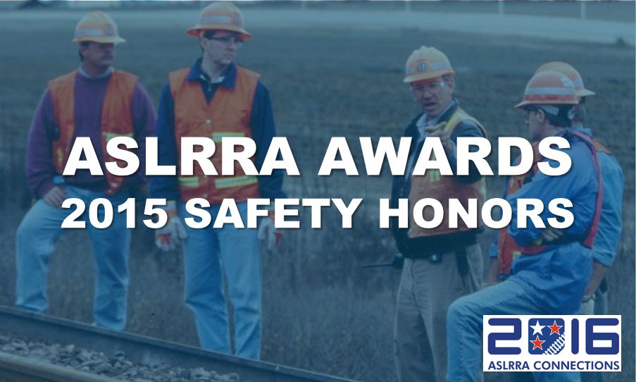 AAR_FreightRail's tweet photo. .@ASLRRA announces 2015 #RailSafety Honors at #ASLRRA2016 https://t.co/DgkM25AkYm https://t.co/thZDHD5Key