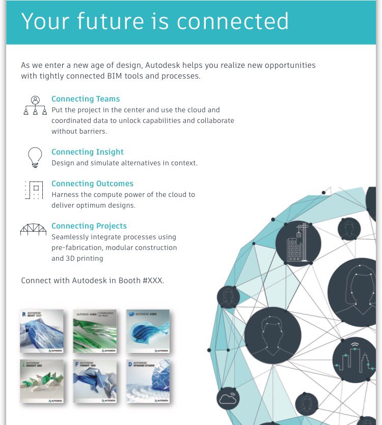 AngiIzzi's tweet photo. The future is connected and #autodeskbim provides best solution for truly connected design experience #bimworld2016 https://t.co/kpYZRYMl93