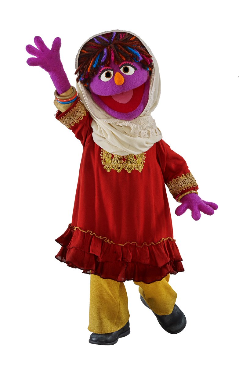 SesameWorkshop's tweet photo. With Zari's help we will be featuring new, local segments in Afghanistan focusing on topics like girls' empowerment! https://t.co/lFLFiHwsB5