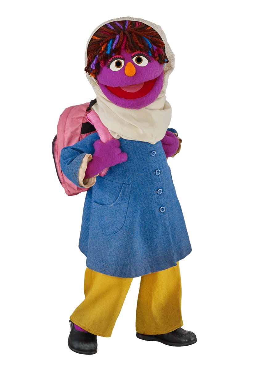 SesameWorkshop's tweet photo. With Zari's help we will be featuring new, local segments in Afghanistan focusing on topics like girls' empowerment! https://t.co/lFLFiHwsB5