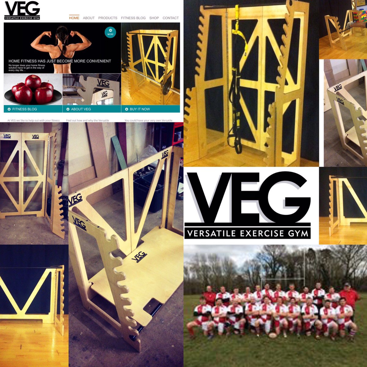 VegFitnessGym's tweet photo. The #unique #versatileexercisegym the only truly #foldaway #homegym #notoolsrequired #ideal for your #homeworkout !! https://t.co/nXMOcLRZ4k