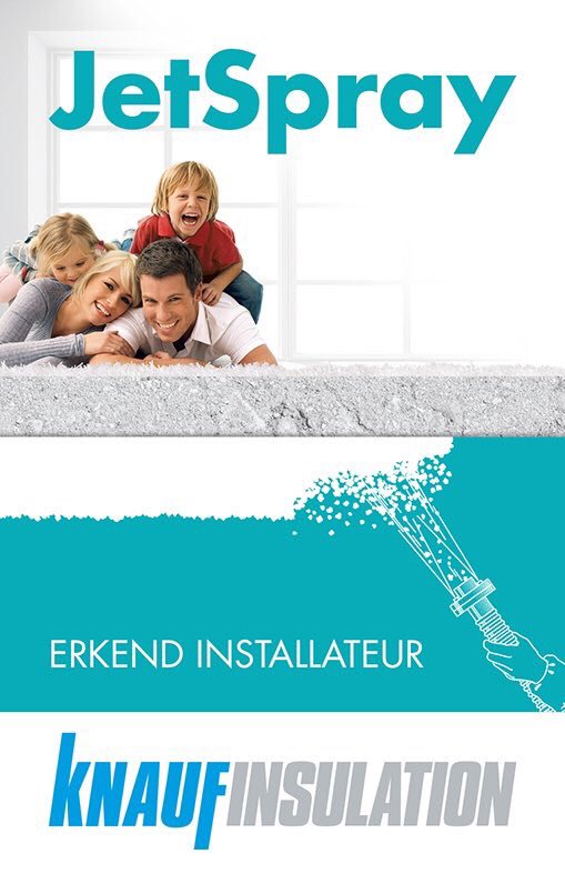 <a href="/orlyenendevoets/">Orly & Endevoets</a> gefeliciteerd met de status #knaufinsulation erkend #Jetspray installateur.