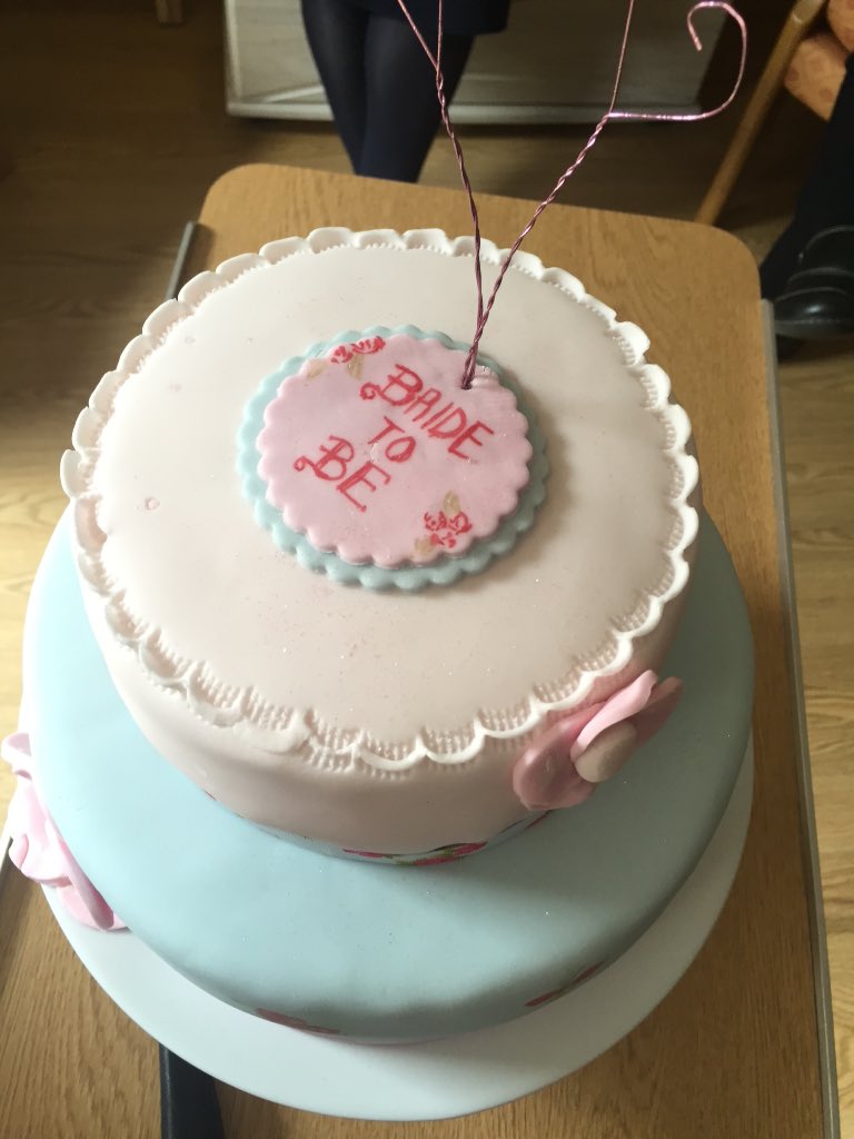 jenfcross's tweet photo. It's all seeming a bit real now! Thank you lovely work colleagues!! @stmaryshospice https://t.co/gTTJqLAKc2