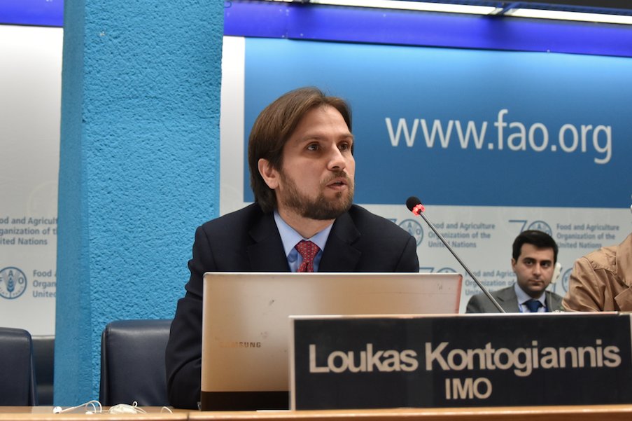 ippcnews's tweet photo. #IPPC #CPM11 Loukas Kontogiannis of @IMO stressing importance of #Code on #cargoes #SeaContainers https://t.co/S9FER5Triz