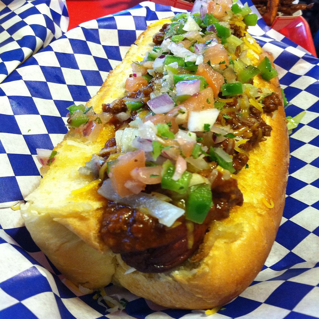 Say y'all.  Are hot dogs also part of the sandwich family? Why? #yes #because #dreamyweenies #hotdogs #goneNOLA