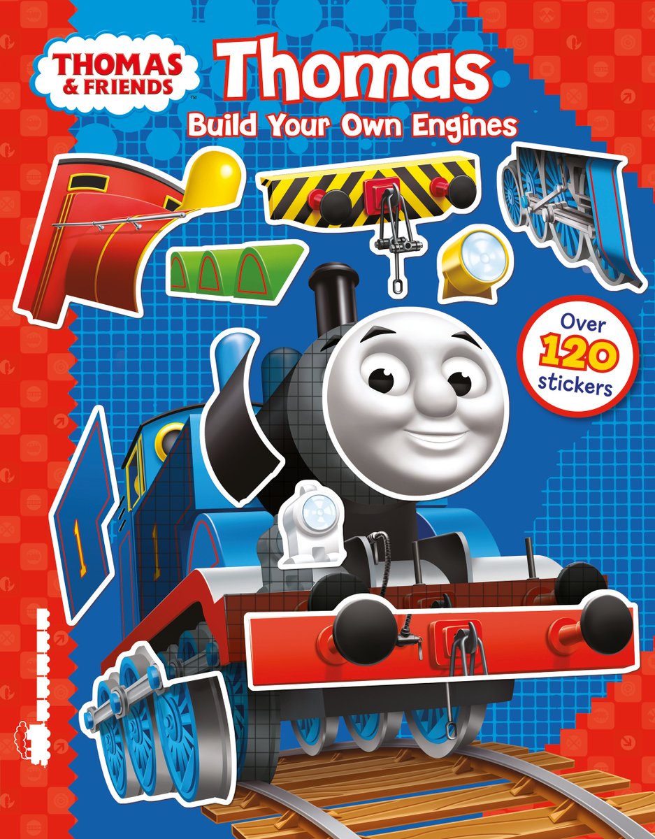 FarshoreBooks's tweet photo. The Build Your Own Engine Sticker Book will keep the #thomasobsessed busy #easterholidays https://t.co/b8hvMiG0Uf https://t.co/TxgmayH1gL