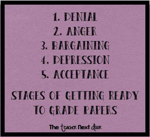mcelroy_mike's tweet image. #Gradingpapers checklist