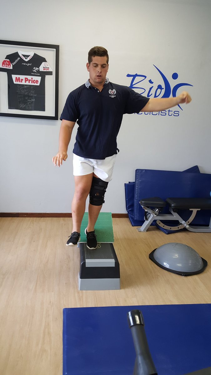 MjamieryanRyan's tweet photo. One of @Westville_BHS Top 1st team Rugby Boys in for some knee rehab #MCL #Rehab #Biokinetics #Fitness @Bios_JBA https://t.co/FFwhUj7BZD