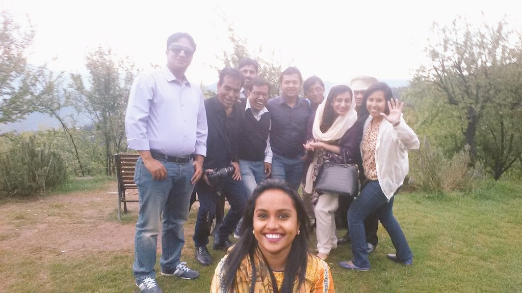 PapriJesmin's tweet photo. We, Bangldesh media delegation visited  Murree today. This Fantabulous place the gateway of Kashmir,  Pakistan. https://t.co/viRrrZNjoA