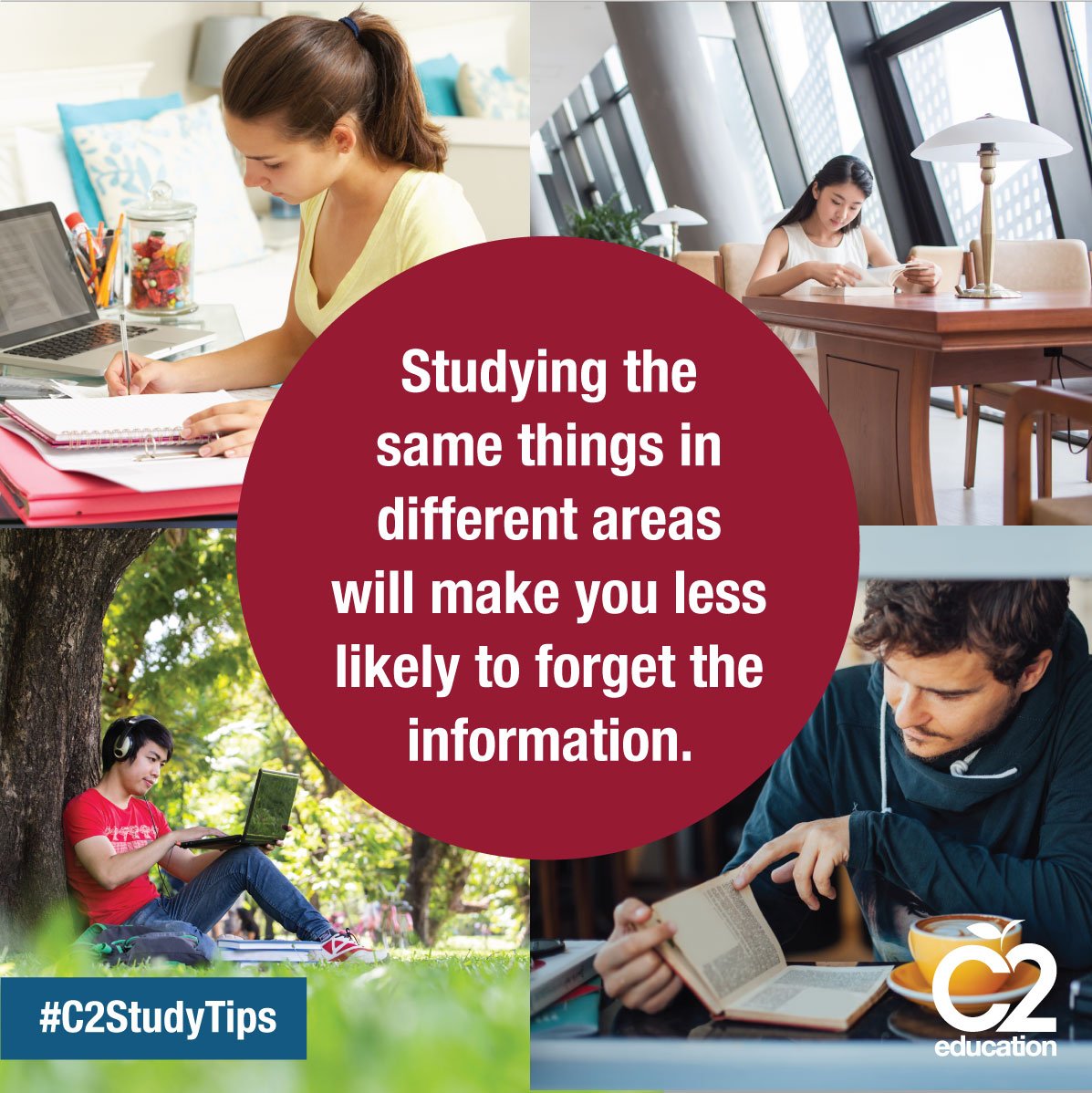 C2education's tweet image. Move Around #C2StudyTips