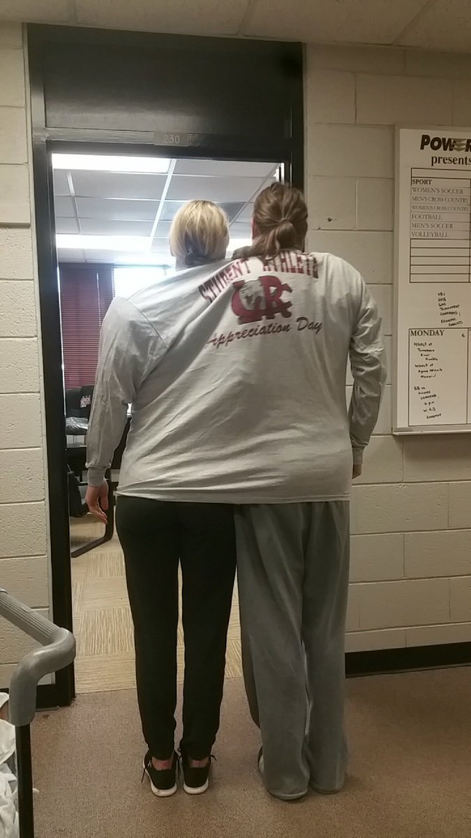 LRUWBB's tweet photo. #ThrowbackThursday - when someone finds a vintage XXXL LRC t-shirt and says "I bet you two could fit in this!" https://t.co/21hKEahOvw