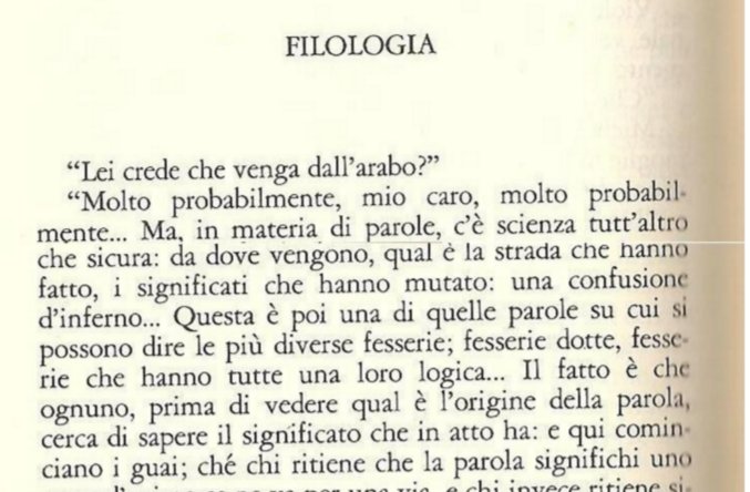RosaMingolla's tweet photo. #Filologia di #LeonardoSciascia dalla raccolta #Ilmarecoloredelvino https://t.co/jQLutEEqyl