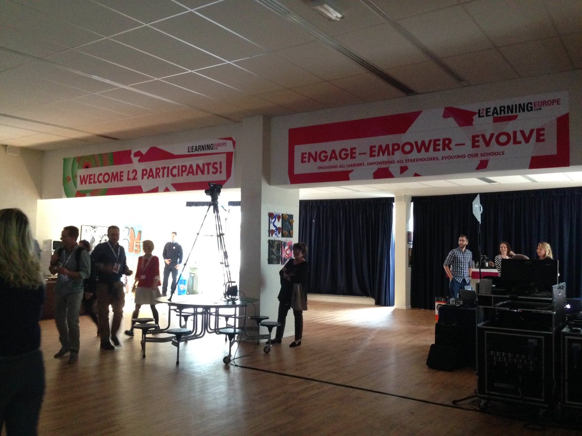 ASMilan's tweet photo. Getting ready for #Learning2 Europe to start at ASM! #ASMTechnology https://t.co/brgMYf6aNU
