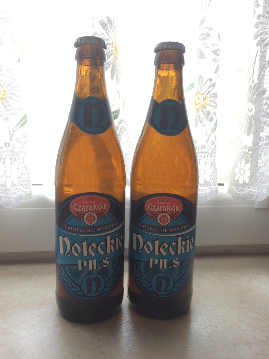 damianruta's tweet photo. #Noteckie #Pils nowe piwo z #BrowarCzarnkow https://t.co/dxakuzI59Y