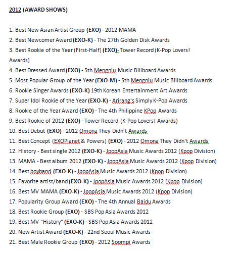 _betchabbh's tweet photo. the amount of awards exo achieved over the years proves that the only group who could surpass EXO is EXO themselves https://t.co/hacu5SBsWq