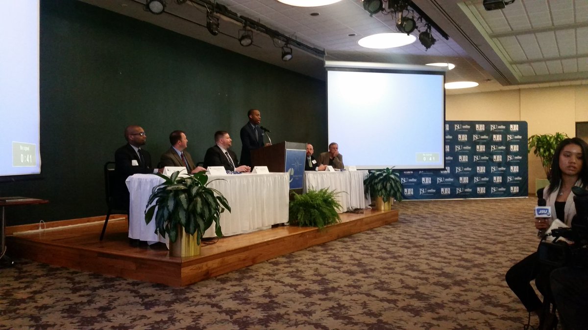 ACoggins_JSNN's tweet image. &quot;Storytelling in the Digital Age,&quot; the second portion is beginning now. #SJMSConference2016