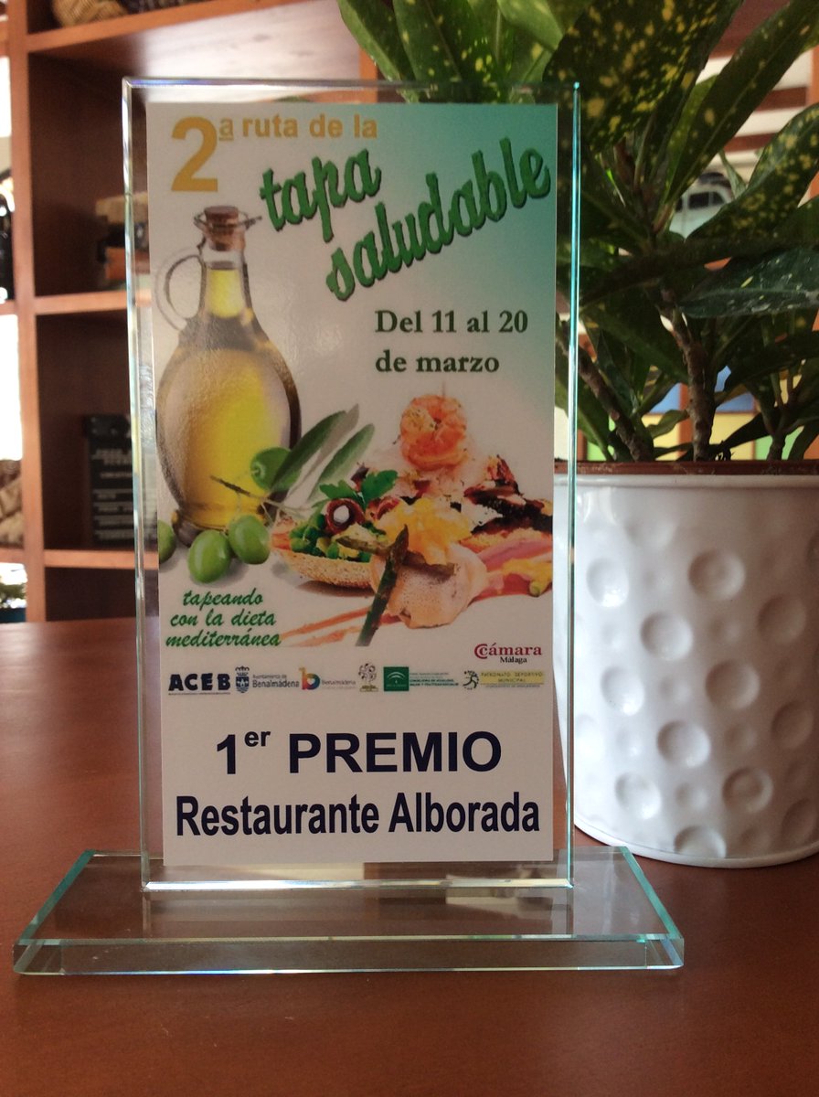 CocinaDeElisa's tweet photo. Hoy nos han entregado el Primer Premio de la 2ª #Ruta de la #TapaSaludable. ¡Gracias a todos por hacerlo posible! https://t.co/B4Au6jQAw7