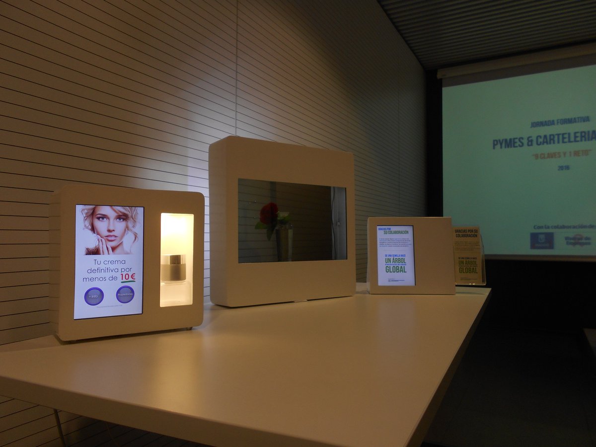 100x100CD's tweet image. Expectación ante nuestros productos más singulares: #MiniDisplay  #SmartDisplay productos patentados por @100x100CD