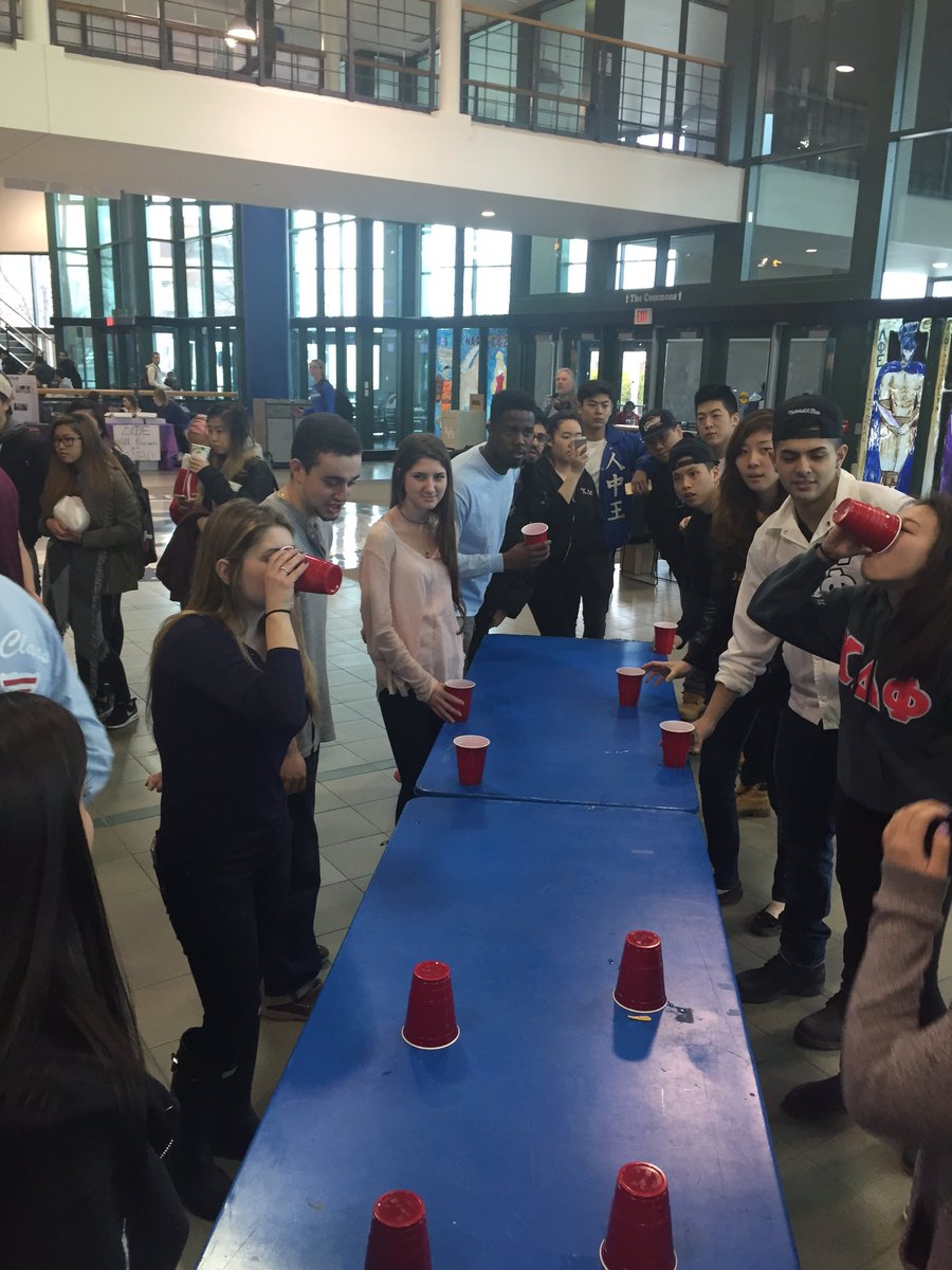 Flip cup tournament for #ubgreek #GreekWeek2016