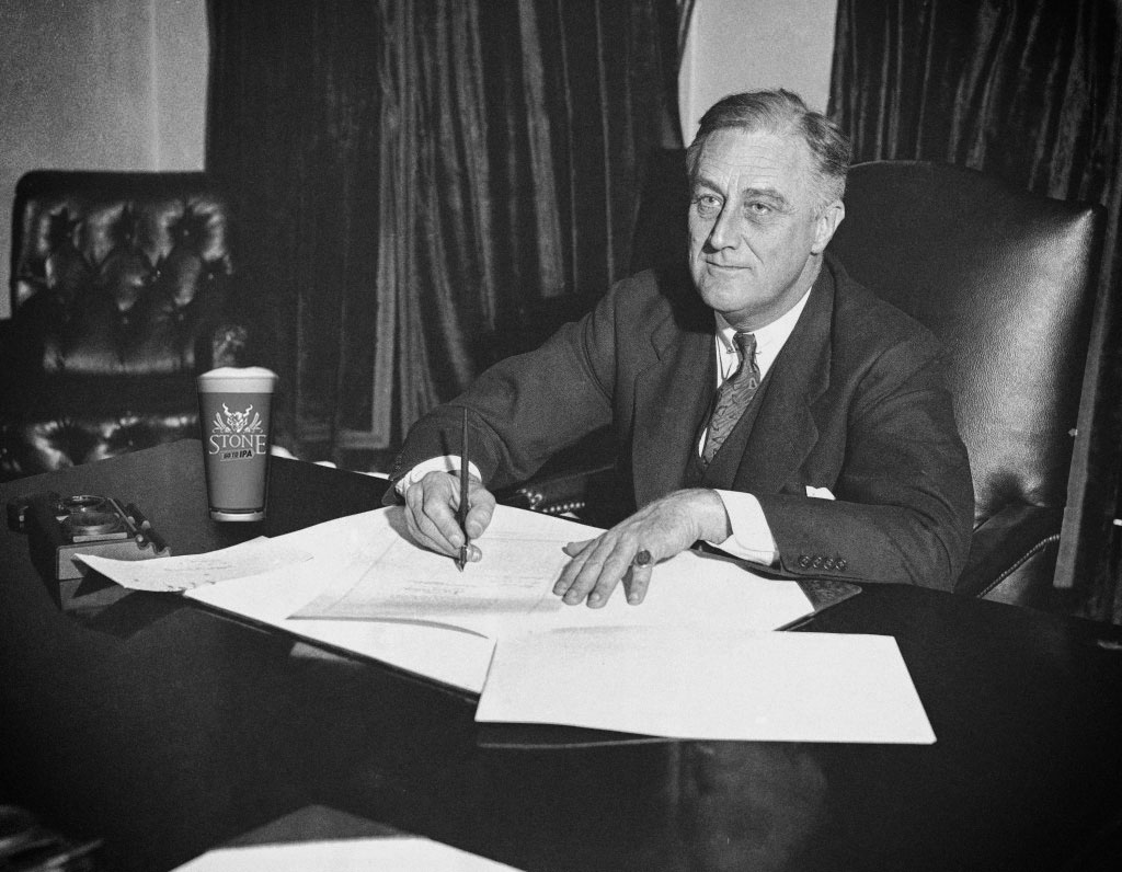 "I think this would be a good time for a beer" -FDR, April 7, 1933.  Happy #NationalBeerDay!