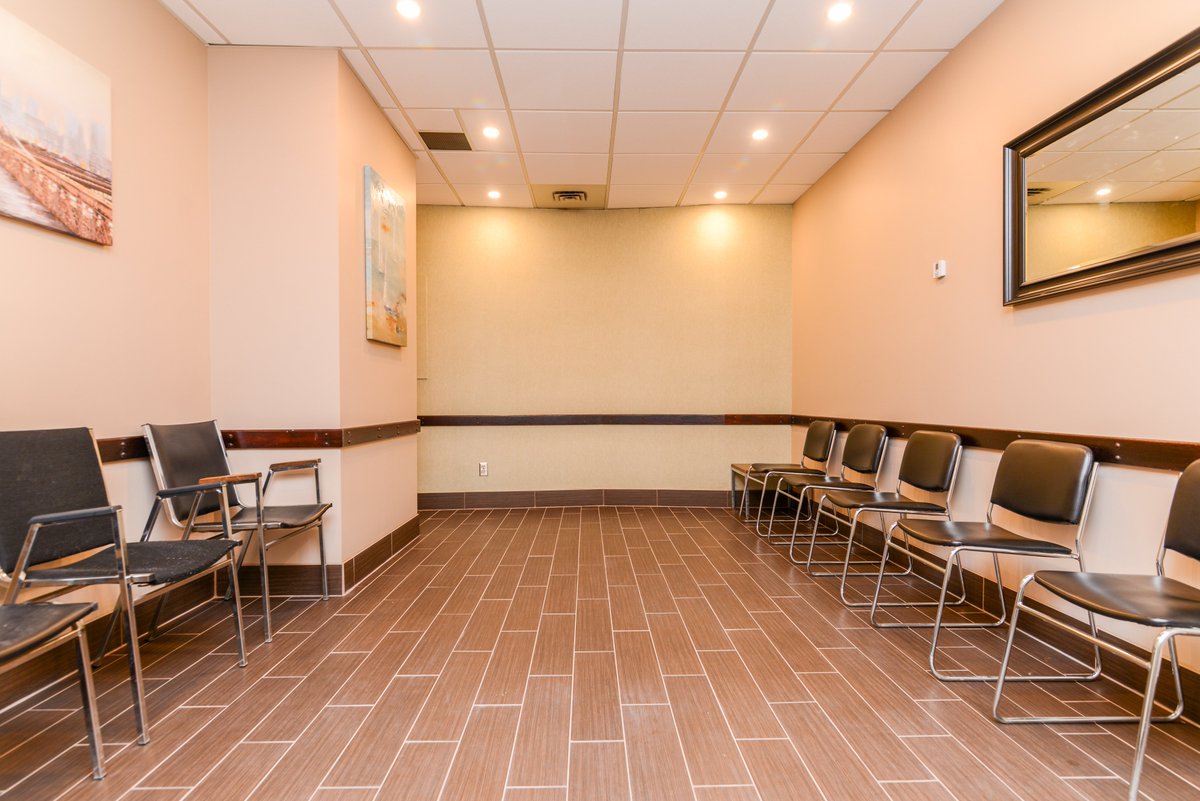 AbsoluteAGC's tweet image. Check out our recent medical office renovation at the Belleville Medical Arts Building on Dundas Street.