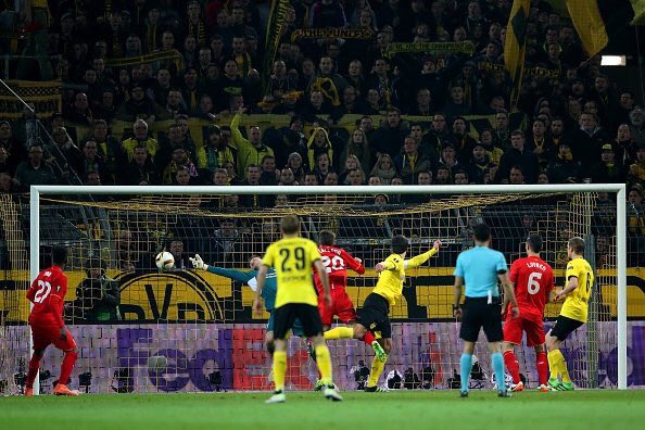 CentralBPL's tweet photo. FT, Dortmund 1-1 Liverpool. https://t.co/hiTsO3CYdS