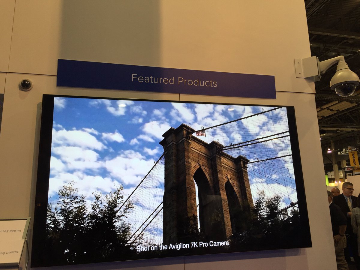 Avigilon's tweet image. See the gorgeous timelapse shot w/ #Avigilon’s 7KPro on an 85” screen @ISCEvents booth 22043 ow.ly/10c1DL