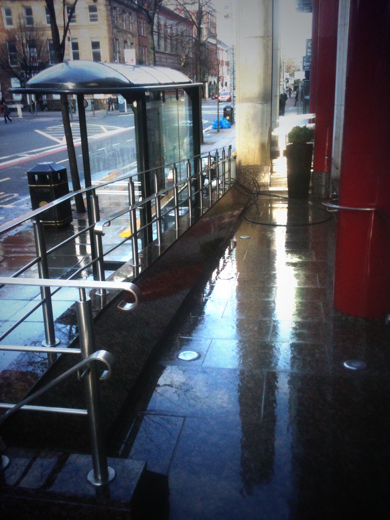 jmsbelfast's tweet photo. Power Washing &amp; Window Cleaning at NI Chamber of Commerce in Belfast this evening #belfasthour @NIChamber https://t.co/m3tvFbKFhq