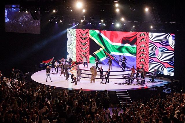 HillsongSAfrica's tweet photo. Some crazy moments as we send on the wave from Conference 1 in Cape Town!
#ColourConf
#ColourConf16 https://t.co/pCg7FRYpaL
