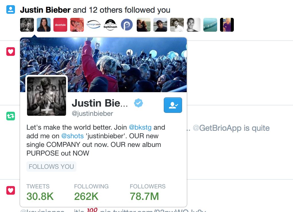 jsneedles's tweet photo. So I can check that one off my bucket list โค๏ธ @justinbieber
#HeFollowedMe ๐ฏ https://t.co/YGDdR0ImjV