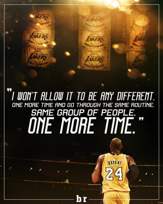 BleacherReport's tweet photo. Kobe Bryant on lacing up at the Staples Center for the last time. https://t.co/IXSixdqMNN