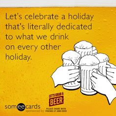 Beerlieve it or not. Today is National Beer Day. Come down to celebrate be here from 1-8pm for all your beer needs.