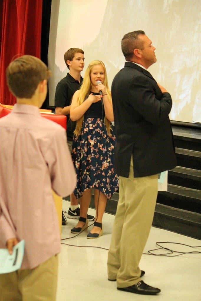 NJHS Induction Ceremony last night! Congrats to all involved! #WeAreSCA