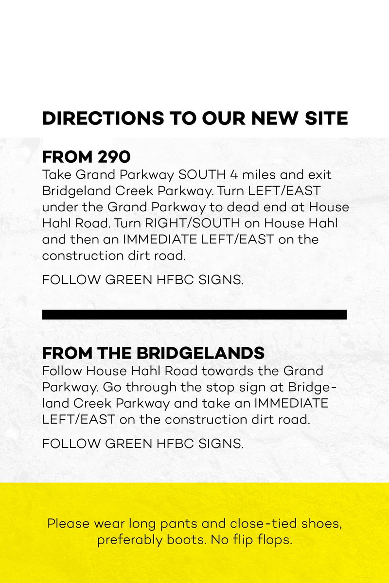 danahaddad21's tweet photo. @HFBCCypress Groundbreaking Info for this Sunday, 3pm, wear boots and sunscreen! https://t.co/Mpcsn09Ekg